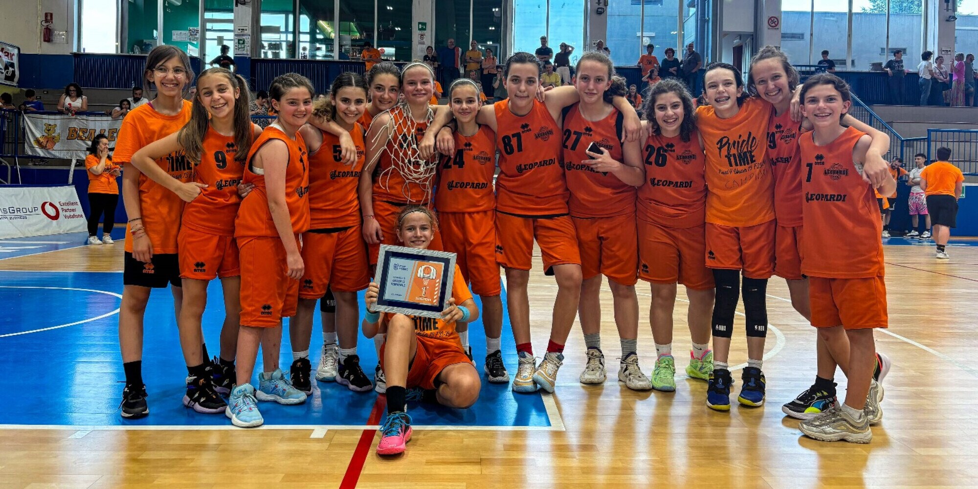 BEA Chieri: l'U13 Femminile vince il titolo regionale
