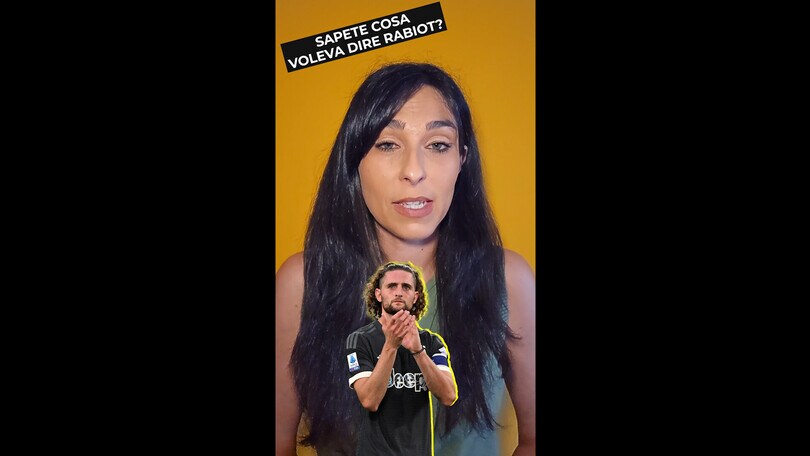 Sapete cosa voleva dire Rabiot?