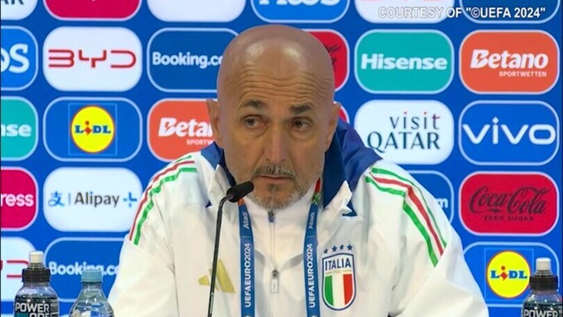 Spalletti ai giornalisti: "Non vi dico la formazione"