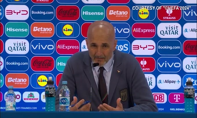 Spalletti: "Troppa differenza di gamba con la Spagna"