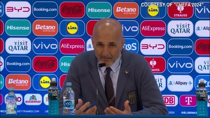Spalletti: "Troppa differenza di gamba con la Spagna"