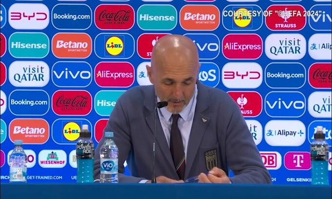 Spalletti: "Spagna con dominio gioco? Non sono l'uomo adatto per quel tipo di calcio"