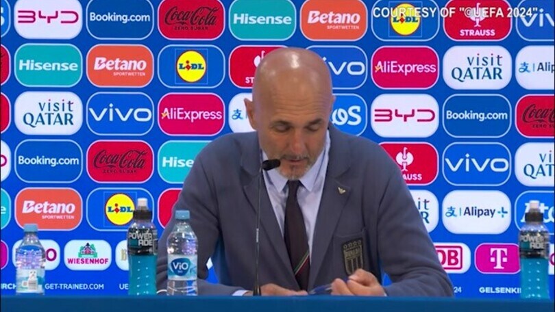 Spalletti: "Spagna con dominio gioco? Non sono l'uomo adatto per quel tipo di calcio"