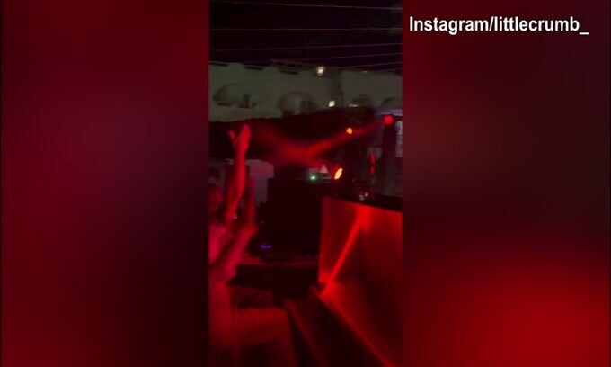 Matrimonio Diletta Leotta, Karius deejay alla consolle