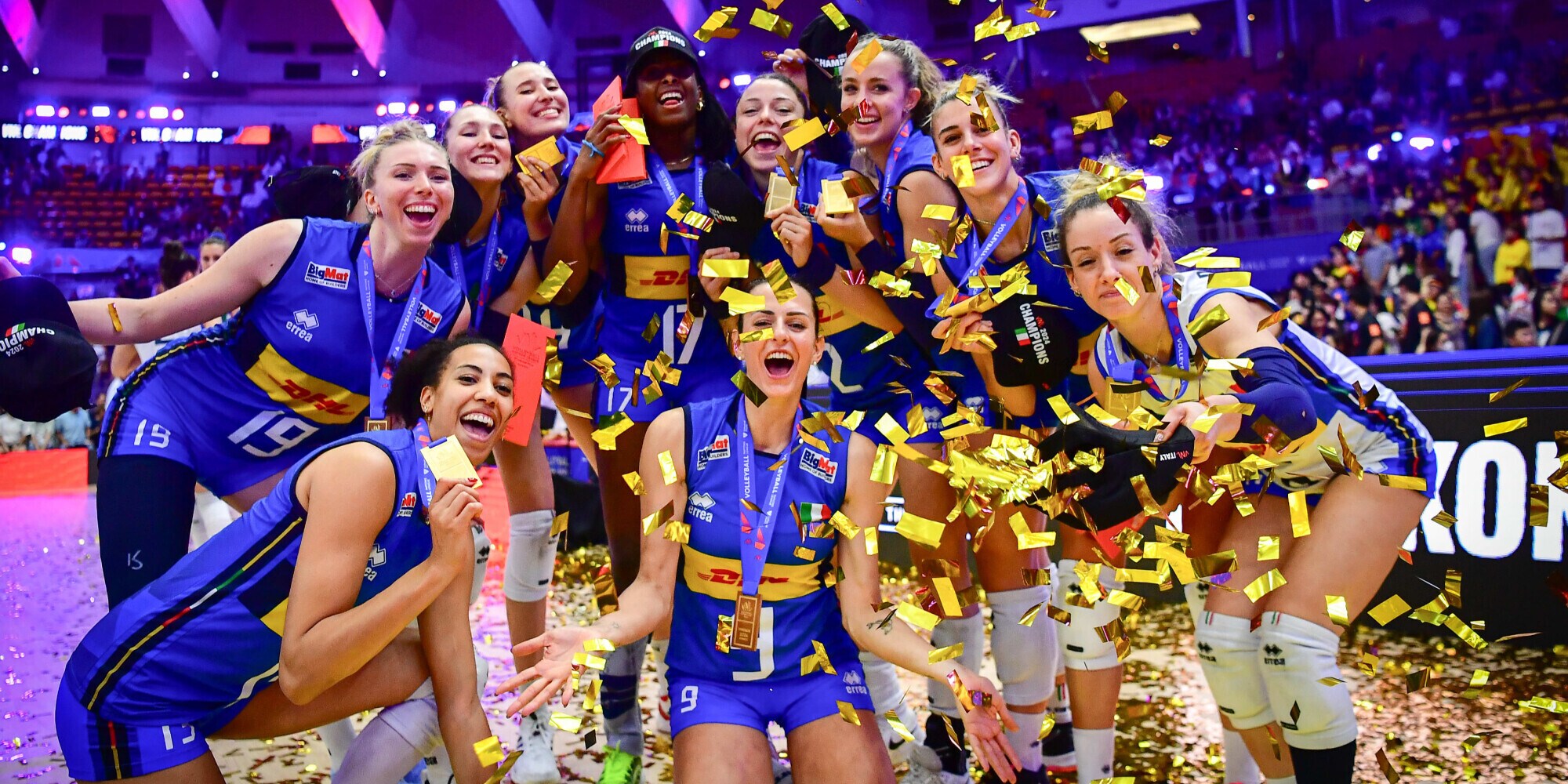 Nazionale Femminile: la VNL è dell'Italia
