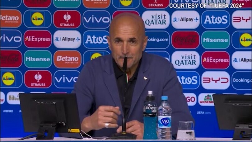 Spalletti: "Con la Spagna sconfitta che ha fatto male"