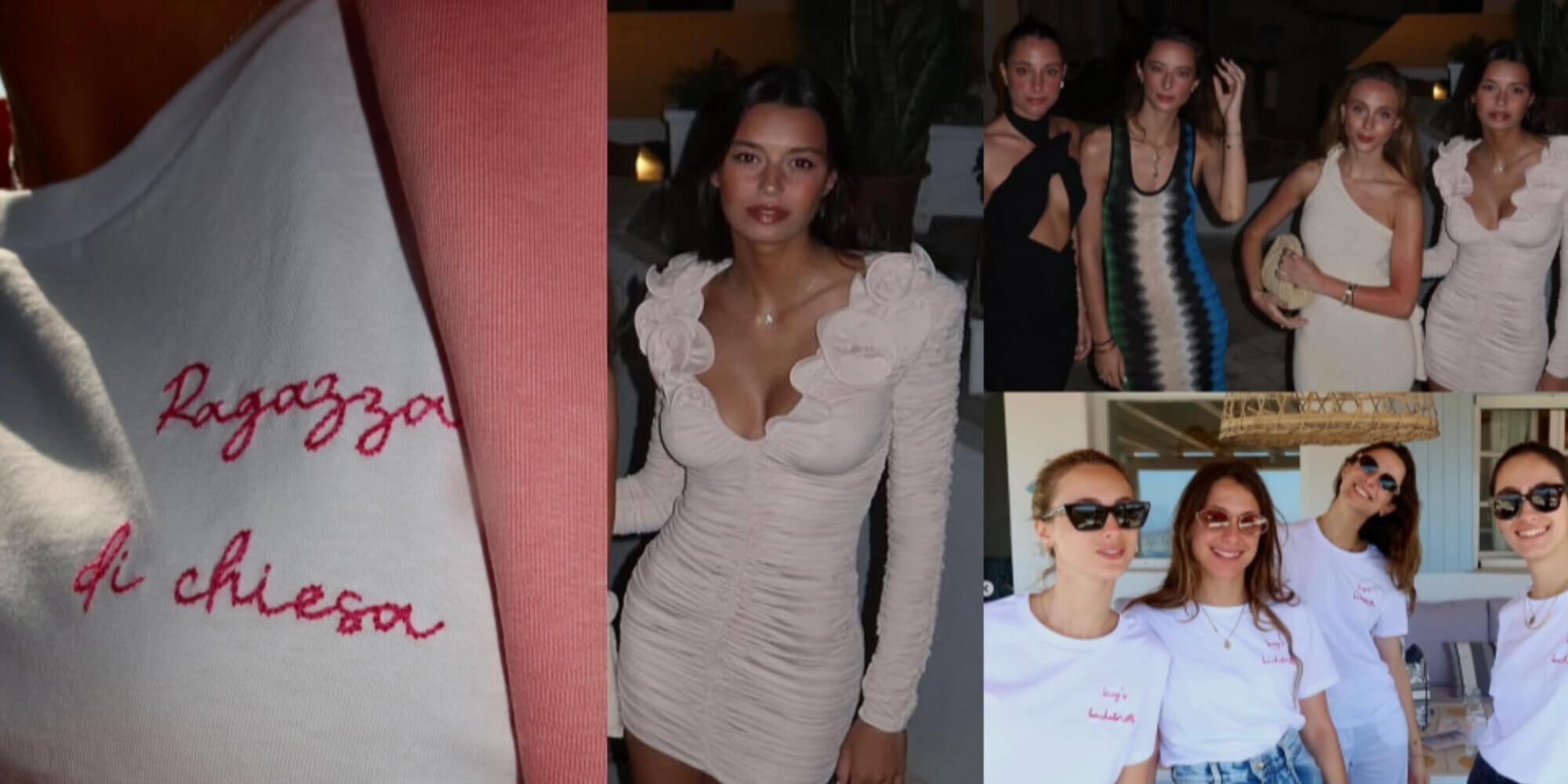 Chiesa tra Europeo e matrimonio. E intanto per Lucia addio al nubilato a Mykonos