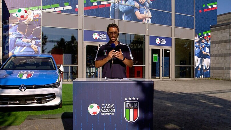 Casa Azzurri Germania Live, Zaccagni in esclusiva da Iserlohn dopo il gol alla Croazia