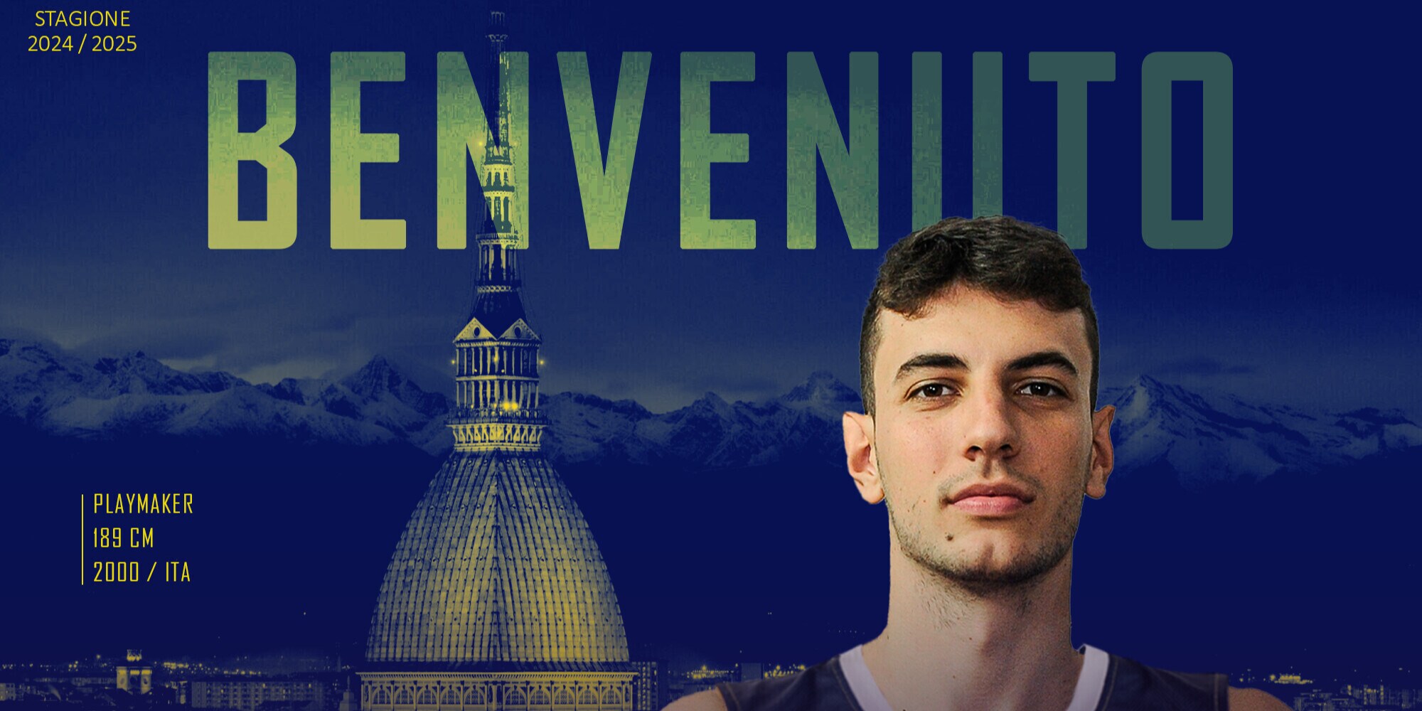 Reale Mutua Torino: Antonio Gallo è un nuovo giocatore gialloblù!