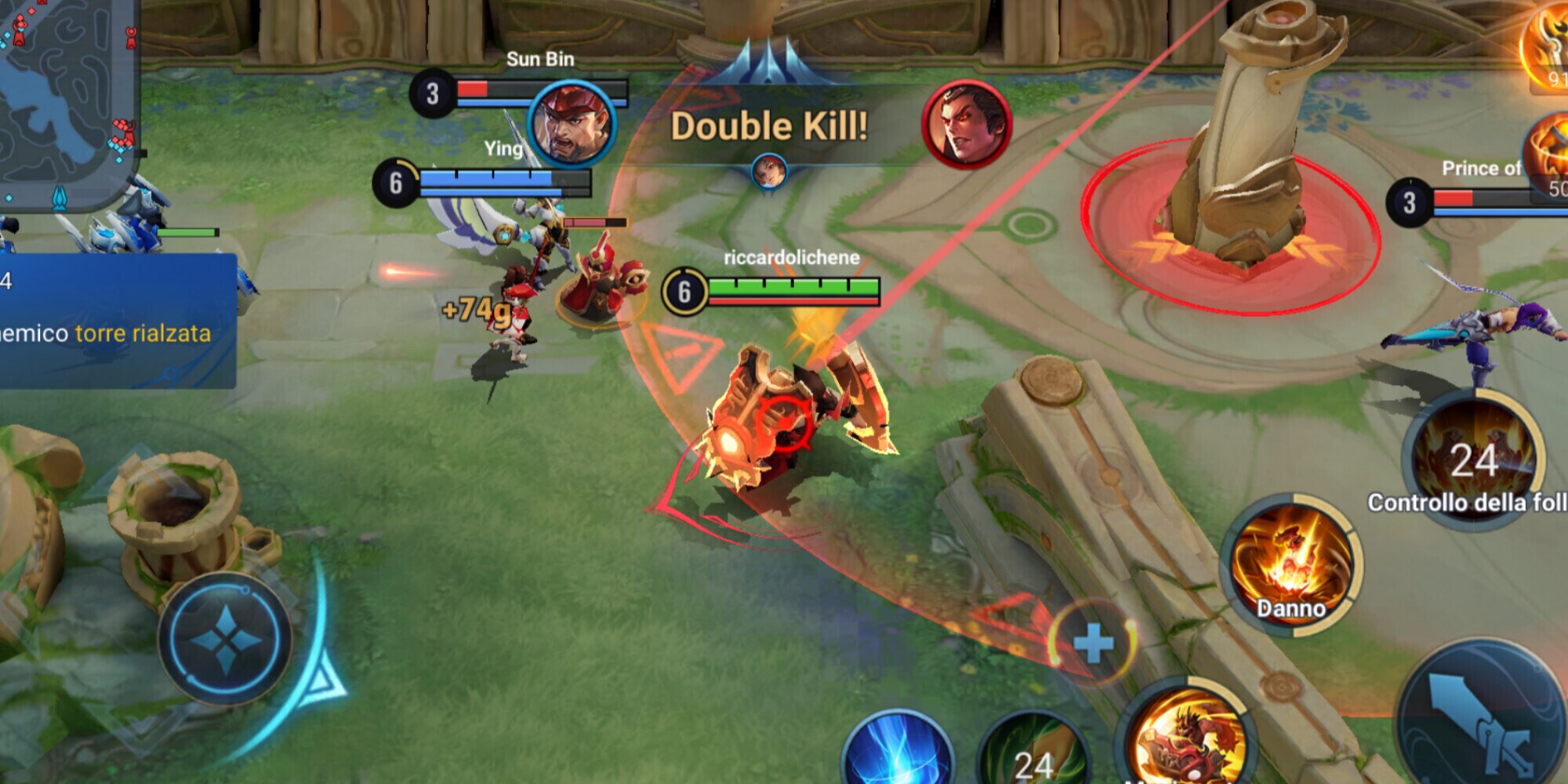 C'è un nuovo moba nella scena italiana: Honor of Kings