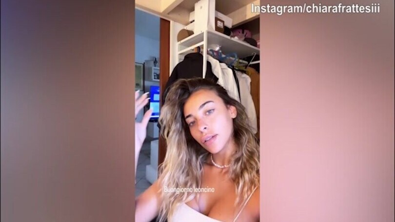 Chiara Frattesi ed il buongiorno: "Ho pensato di farmi le trecce...."