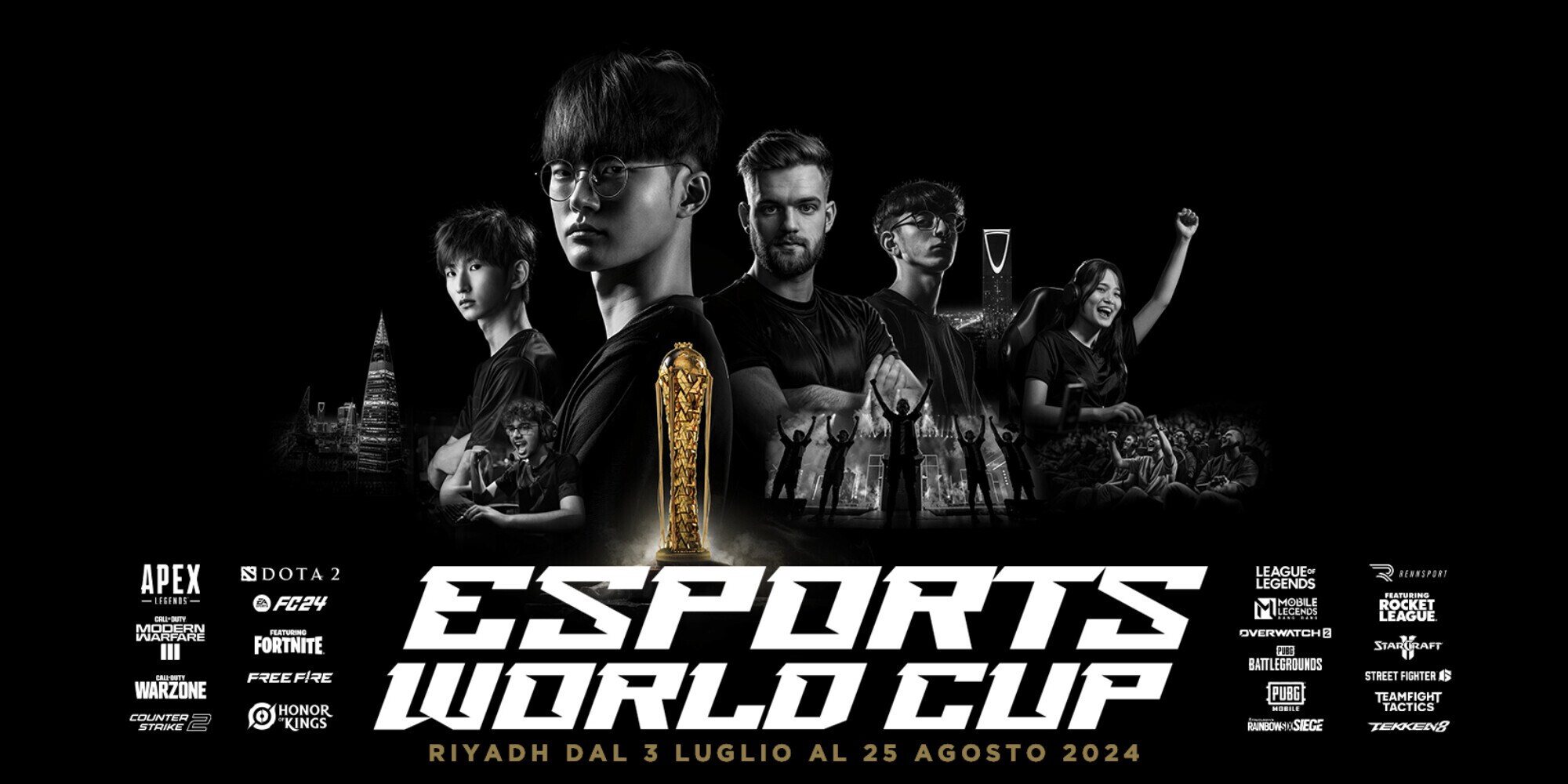 Coppa del Mondo degli Esports: su DAZN la diretta gratis