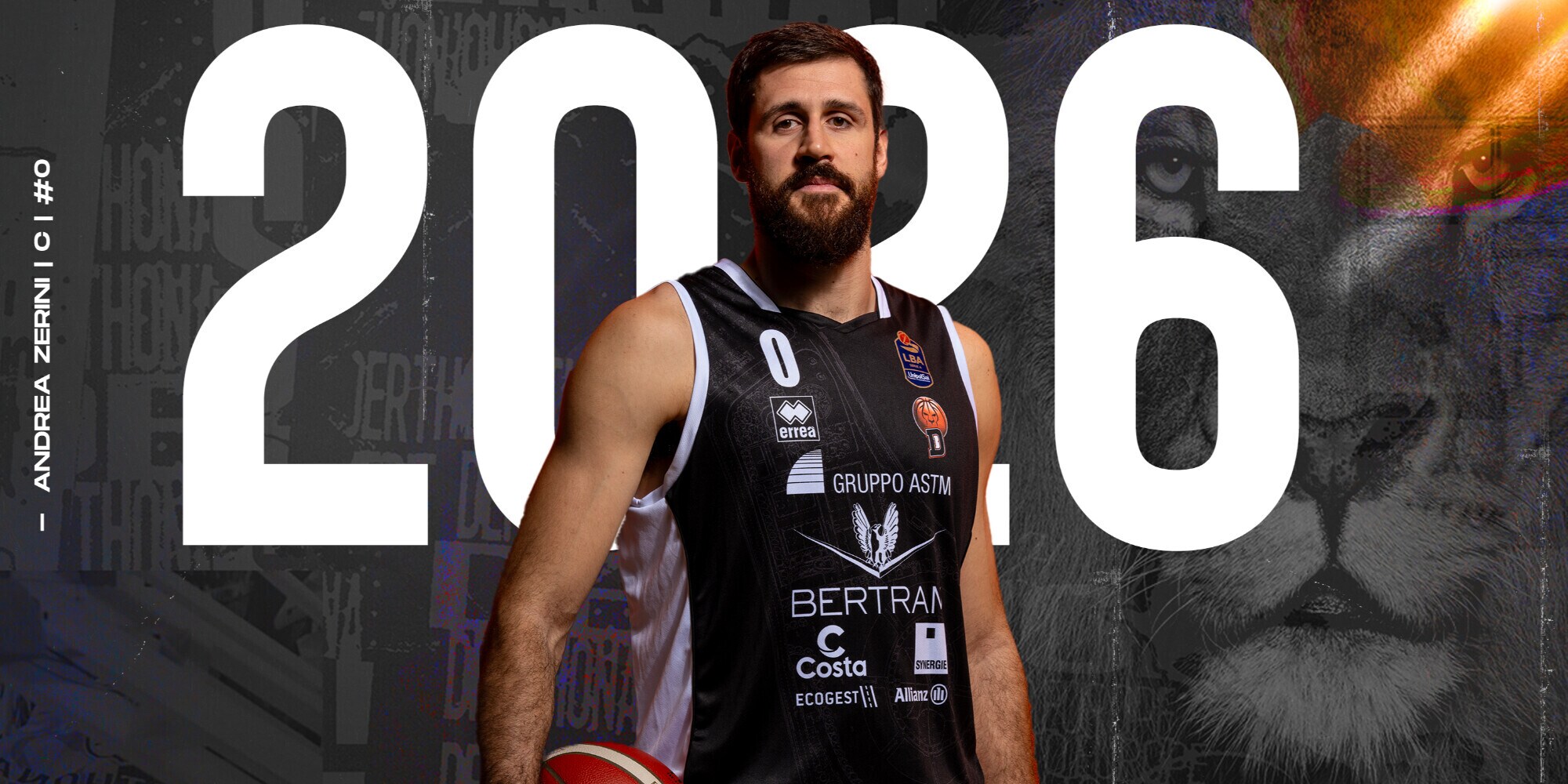 Bertram Derthona: Andrea Zerini rinnova fino al 2026