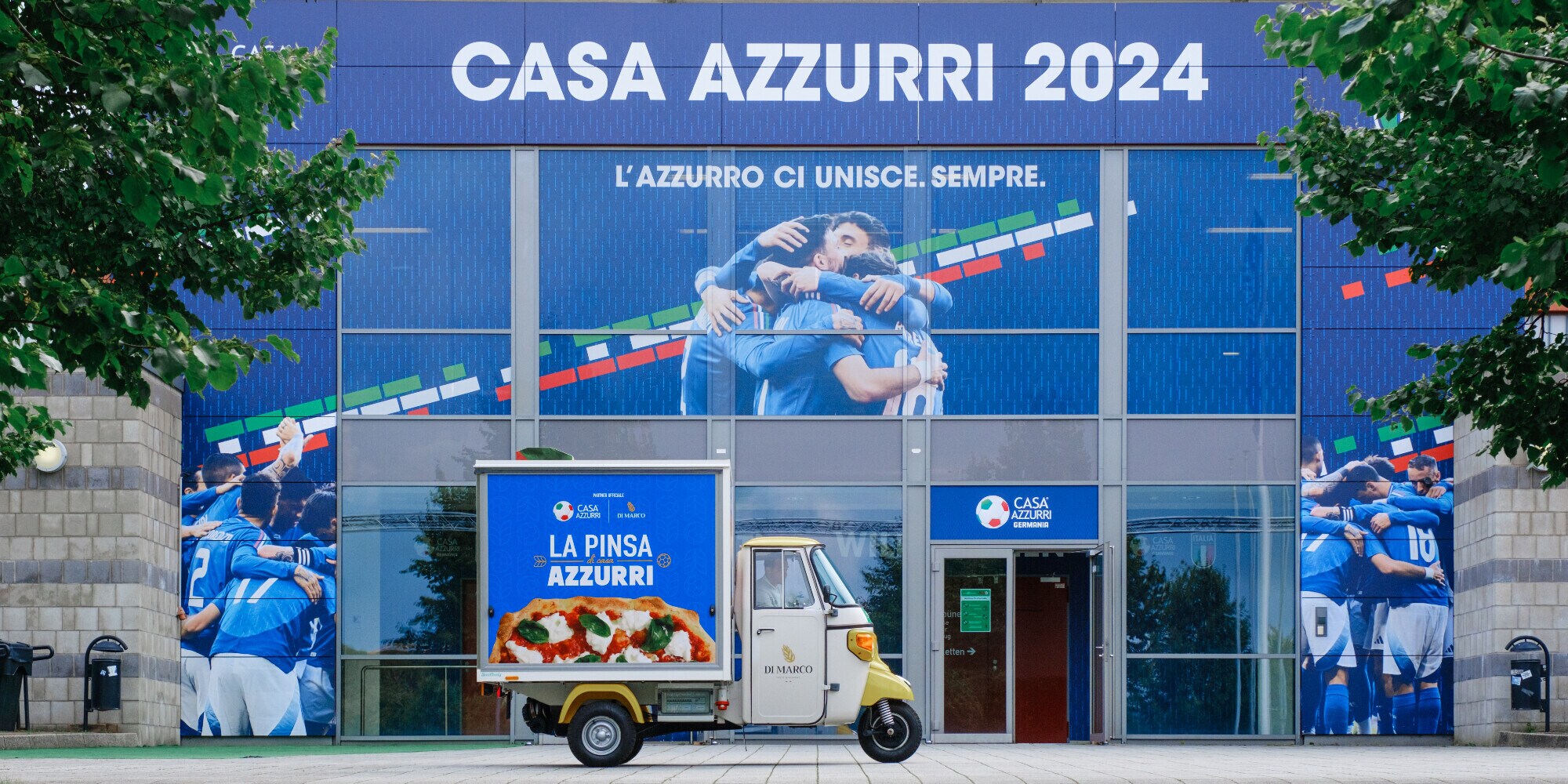 La Pinsa Di Marco fa esultare gli azzurri e i tifosi