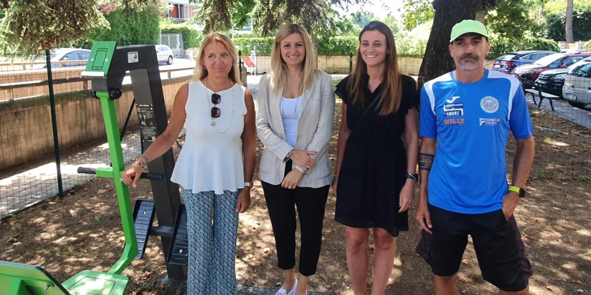 Inaugurata una nuova area fitness outdoor nel Municipio Medio Levante