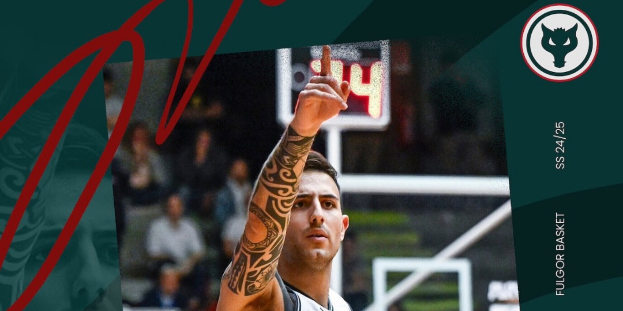 Massimiliano Ferraro è un nuovo giocatore della Fulgor Basket