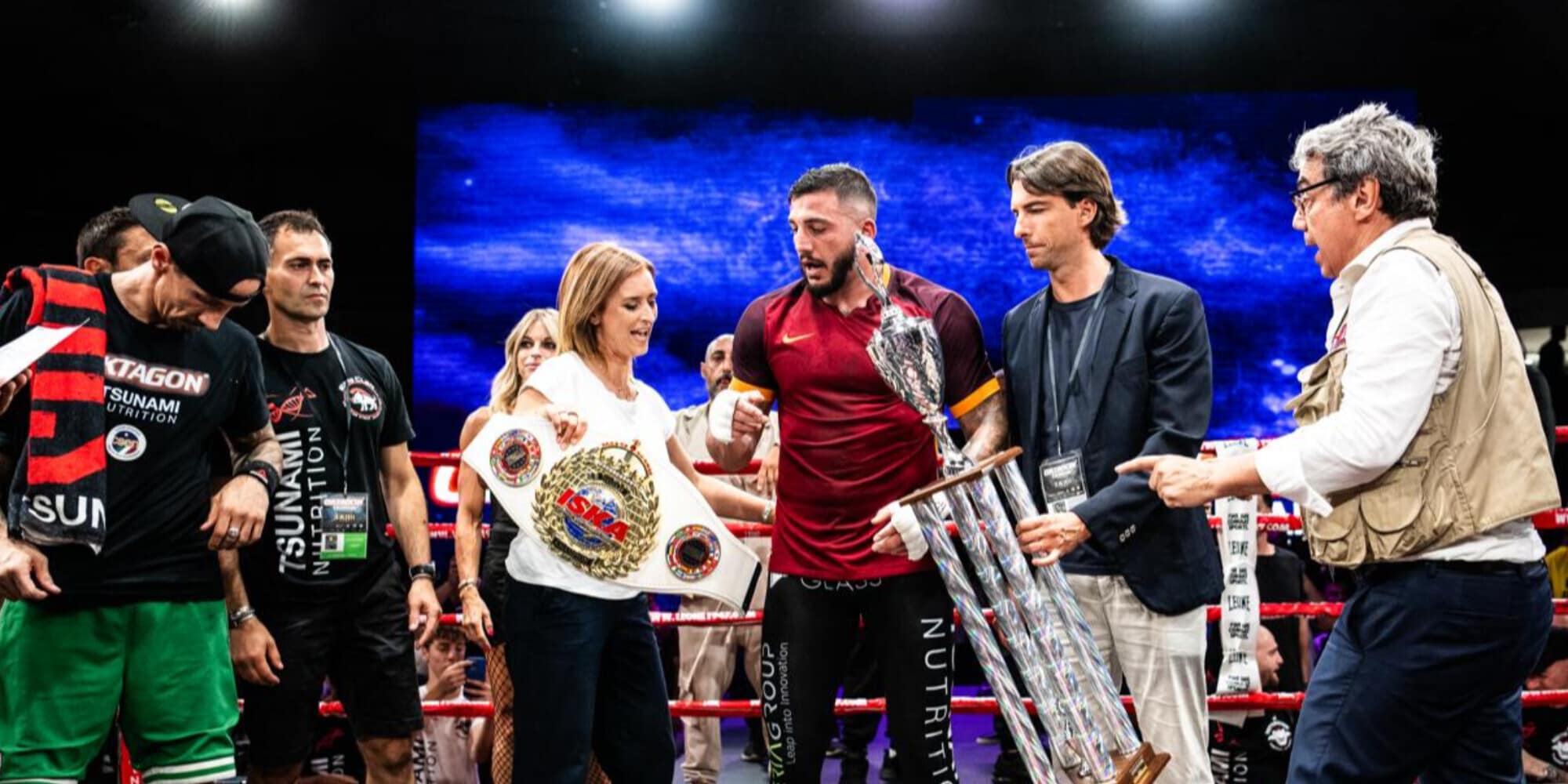 Oktagon Tsunami: Faraoni si conferma campione mondiale Iska di kickboxing