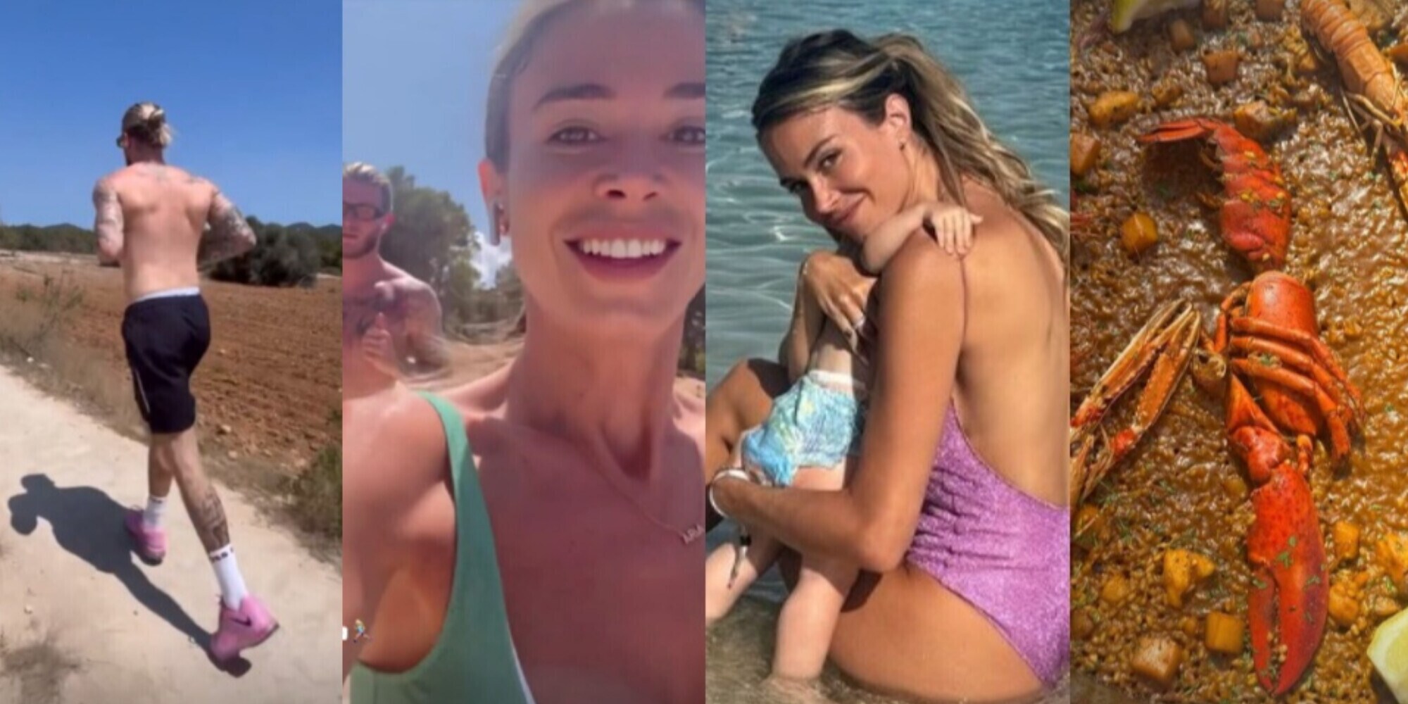 Diletta Leotta e Karius: luna di miele tra allenamenti, mare e paella