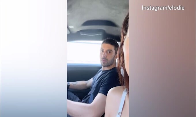 Viaggio in auto per Iannone e Elodie