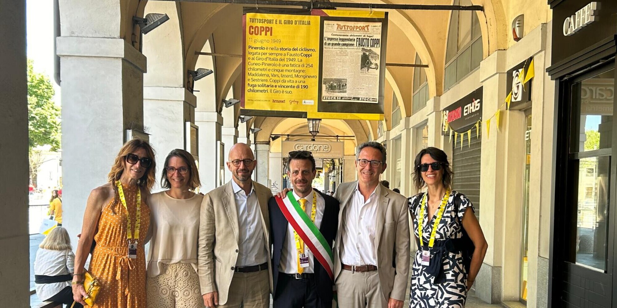 Mostra Tuttosport e il Tour de France a Pinerolo