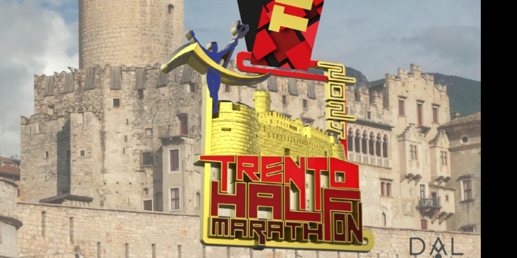 Trento Half Marathon e 10k della Città del Concilio, le medaglie sono un tributo al territorio