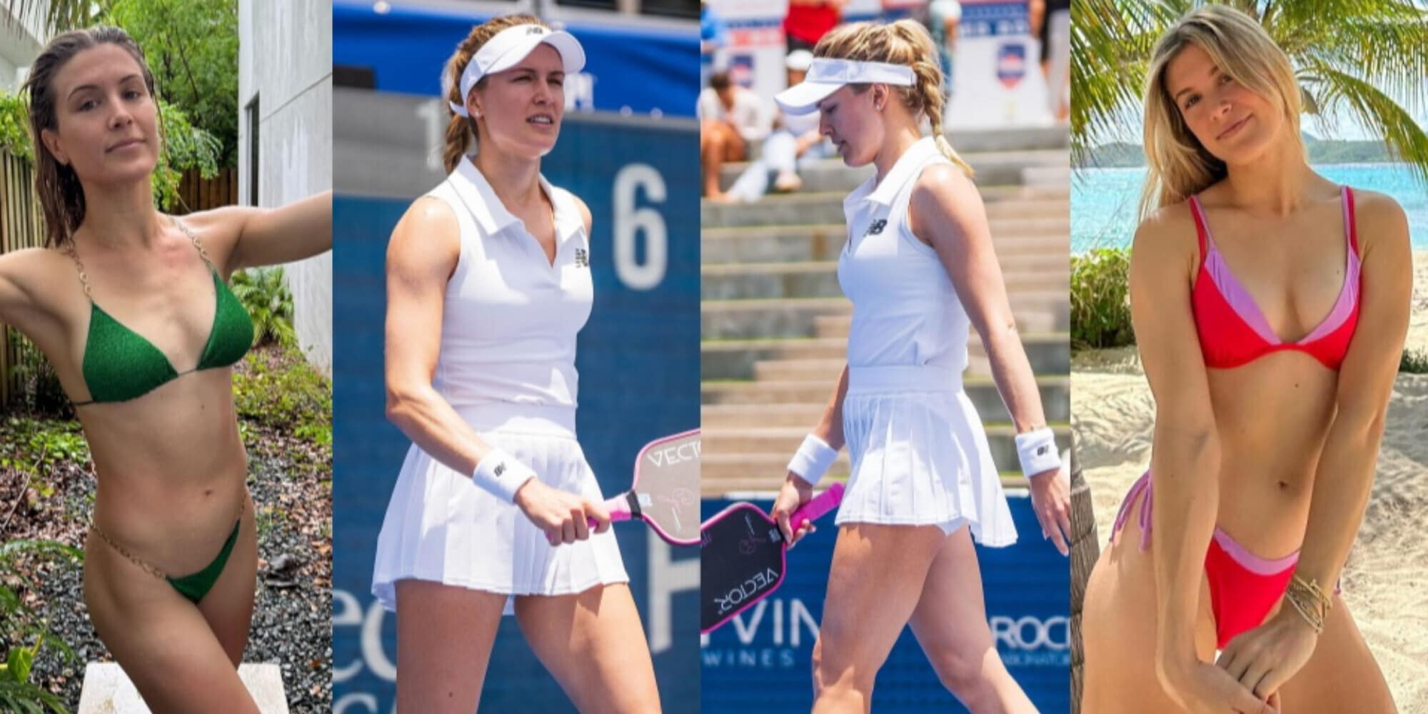 La Bouchard non si tiene: "Il tennis è un grande sport per il sex appeal"