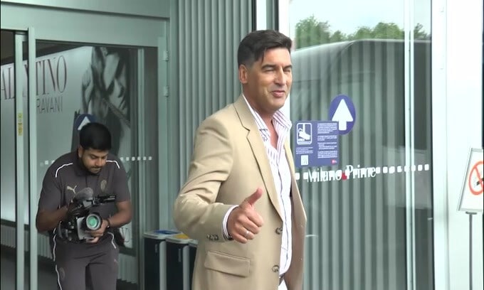 Ecco Fonseca a Milano: "Forza Milan"