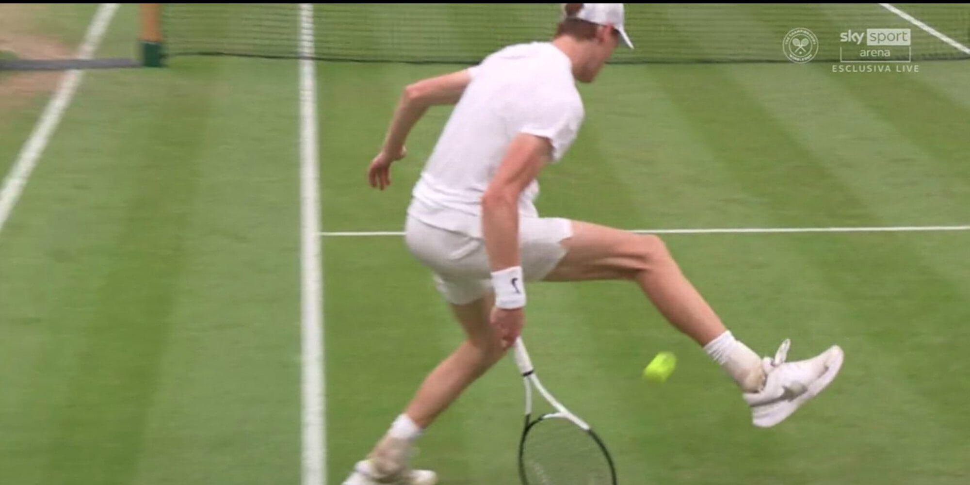 Sinner, punto senza senso a Wimbledon: Shelton resta senza parole