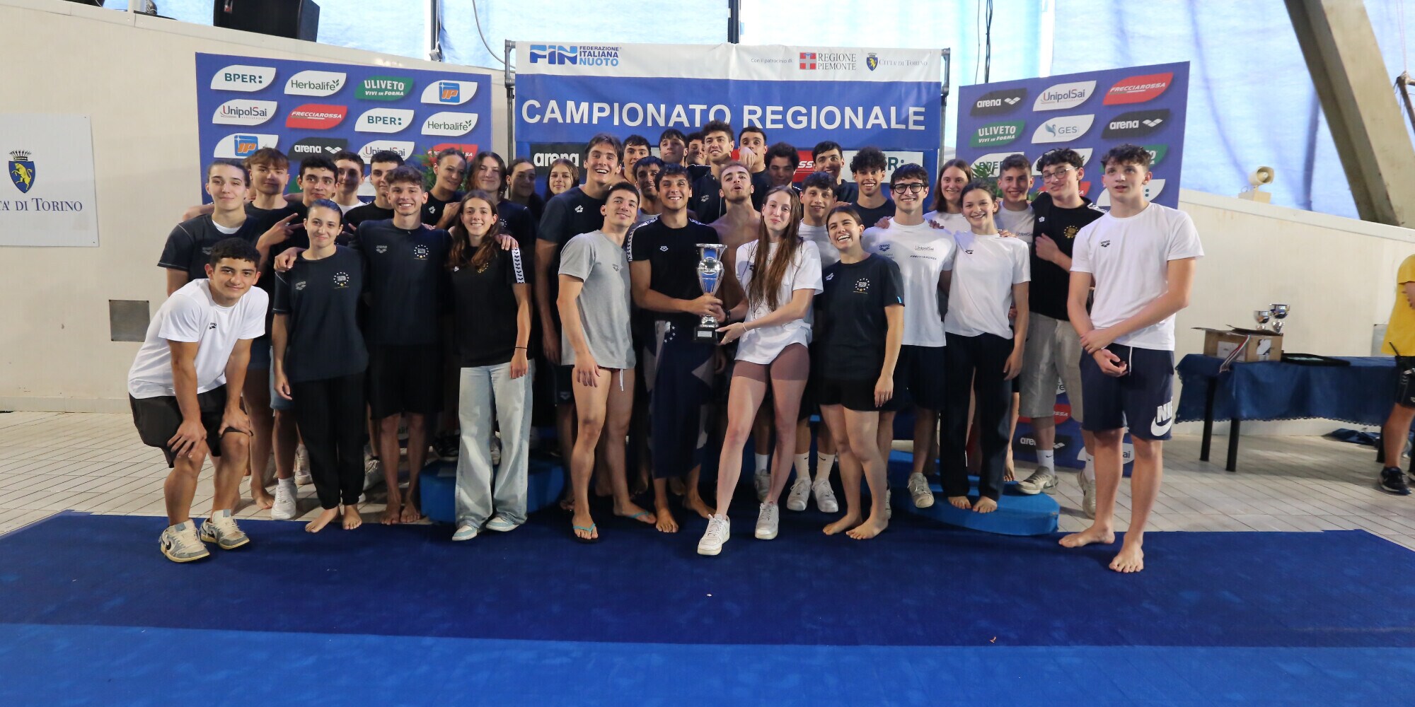 FIN Piemonte: ai Regionali Assoluti il Centro Nuoto Torino vince il titolo per società