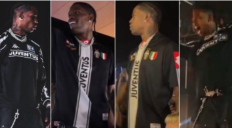 Travis Scott ci ha preso gusto: nuovo live in maglia Juve