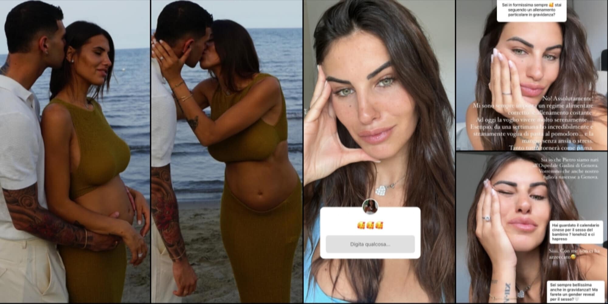 Carolina Stramare: "Gravidanza tra 'isteria' e dolori al seno, come l'ho detto a Pellegri"