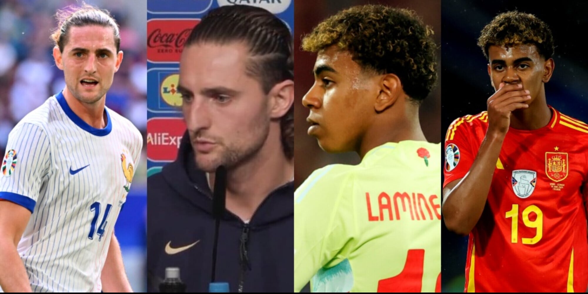 Rabiot punzecchia e Yamal risponde: Spagna-Francia è già iniziata