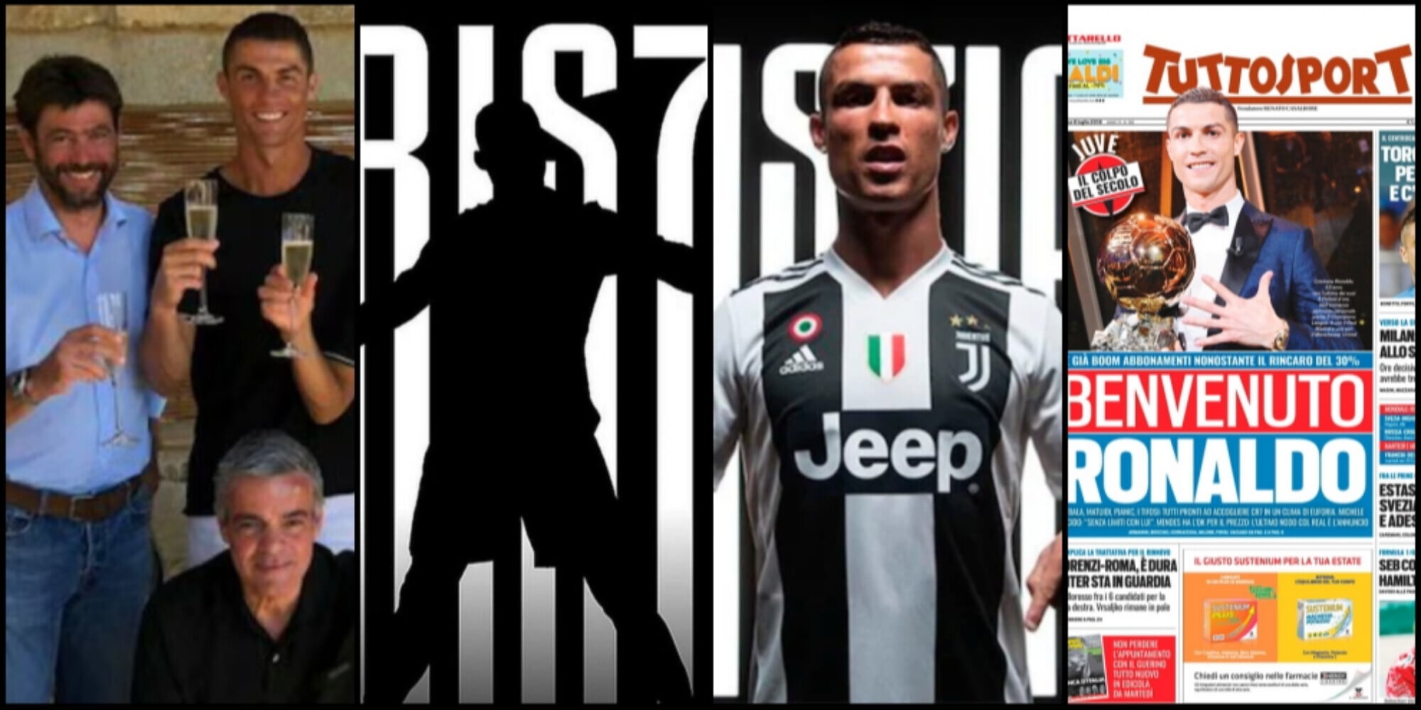 Quando la Juventus comprava Cristiano Ronaldo e faceva impazzire il mondo