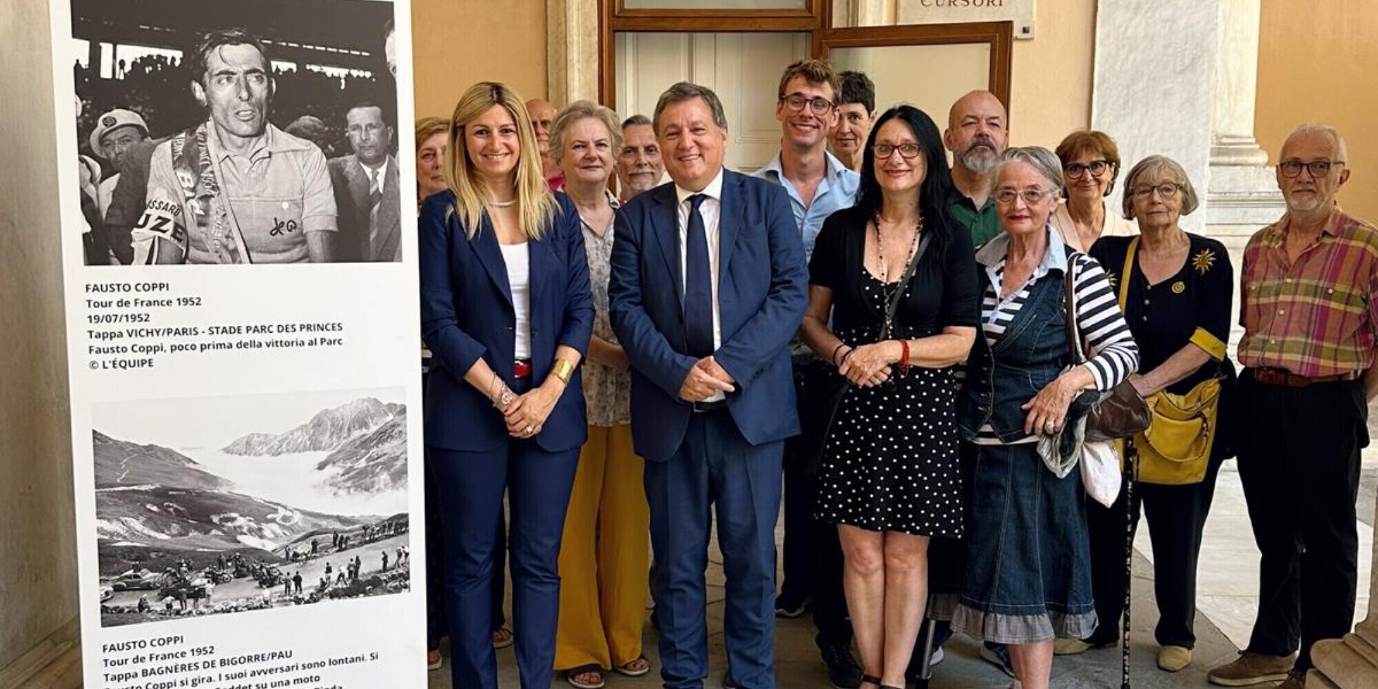 A Palazzo Tursi una speciale mostra sui vincitori italiani del Tour de France