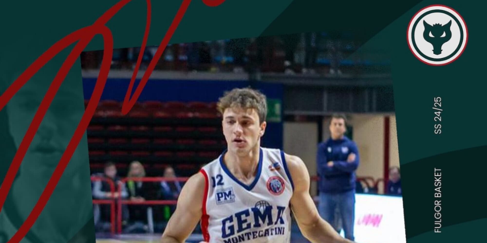 Fulgor Basket: Matteo Corgnati è un nuovo giocatore rossoverde