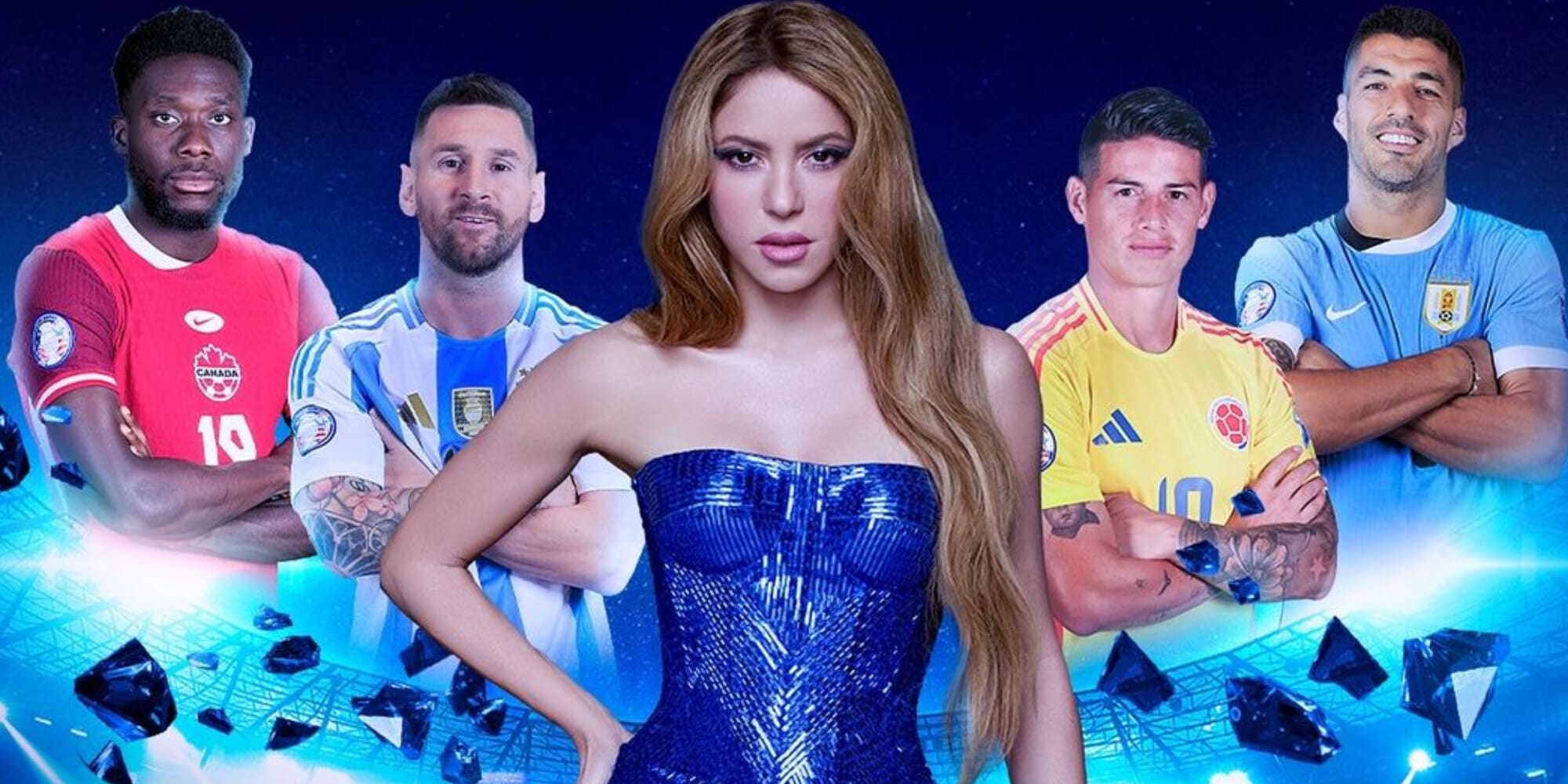 Copa America, la Colombia sogna e c'è anche Shakira in finale!
