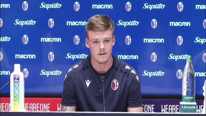 Holm: "Felice di essere approdato al Bologna"