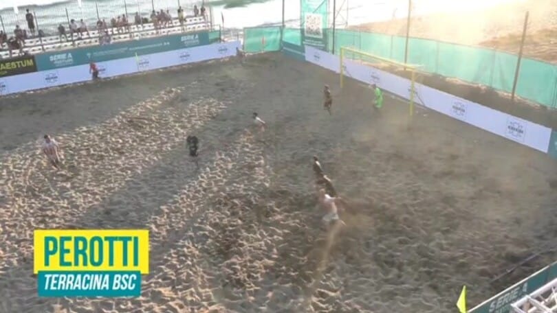 Top 5 gol Poule Promozione beach soccer Figc-Lnd