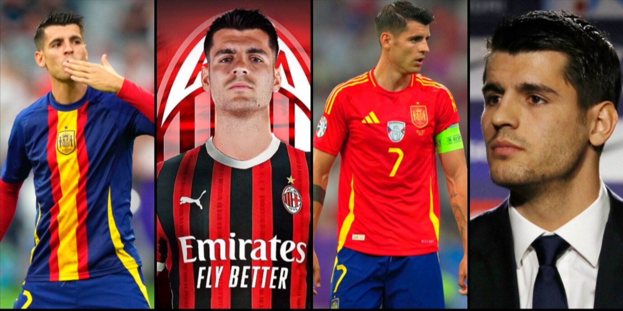 Morata, è Milan! Ufficiale dopo l'Europeo, Alvaro contro la Juve