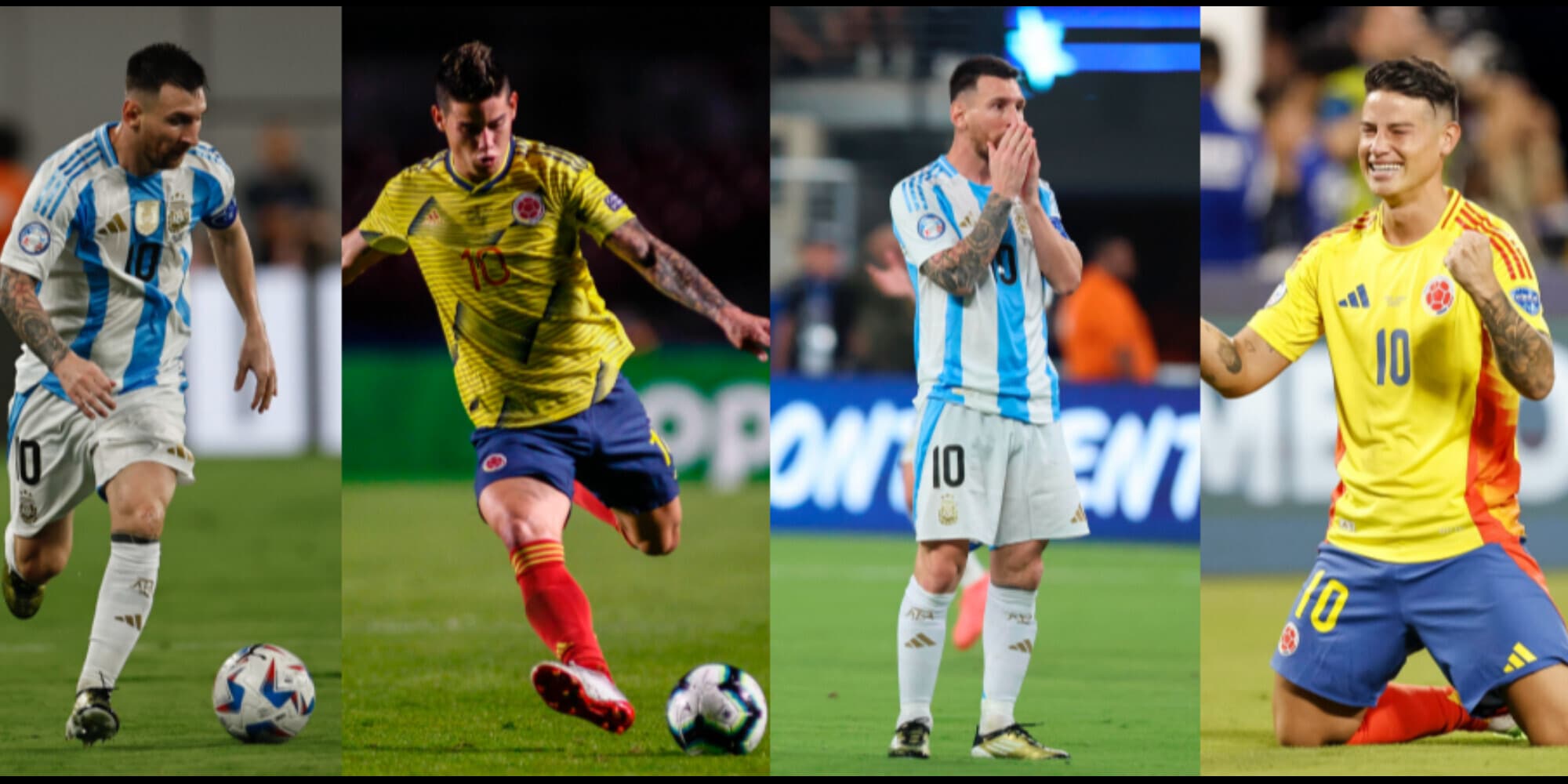 Messi sfida James, la finale di Coppa America tra numeri 10: il confronto