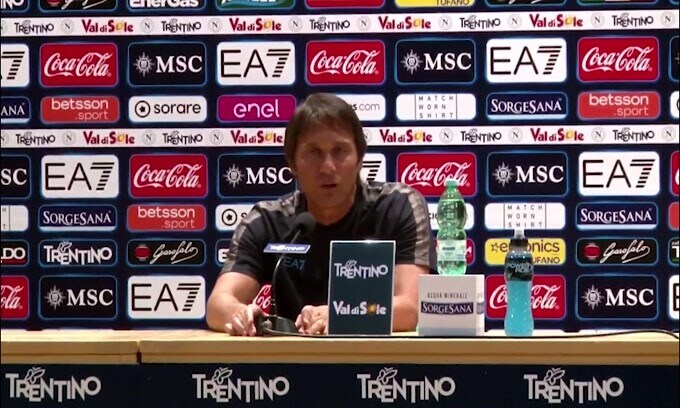 Conte su Di Lorenzo e Kvaratskhelia: "Io ho equilibrato la situazione"