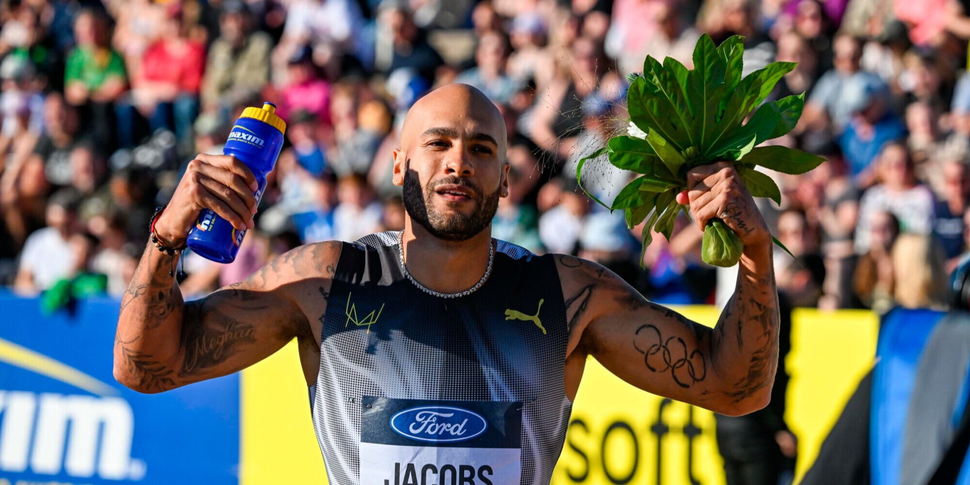 Jacobs vince a Rieti sui 100 con 10''08, battuti Xie e De Grasse: ora le Olimpiadi