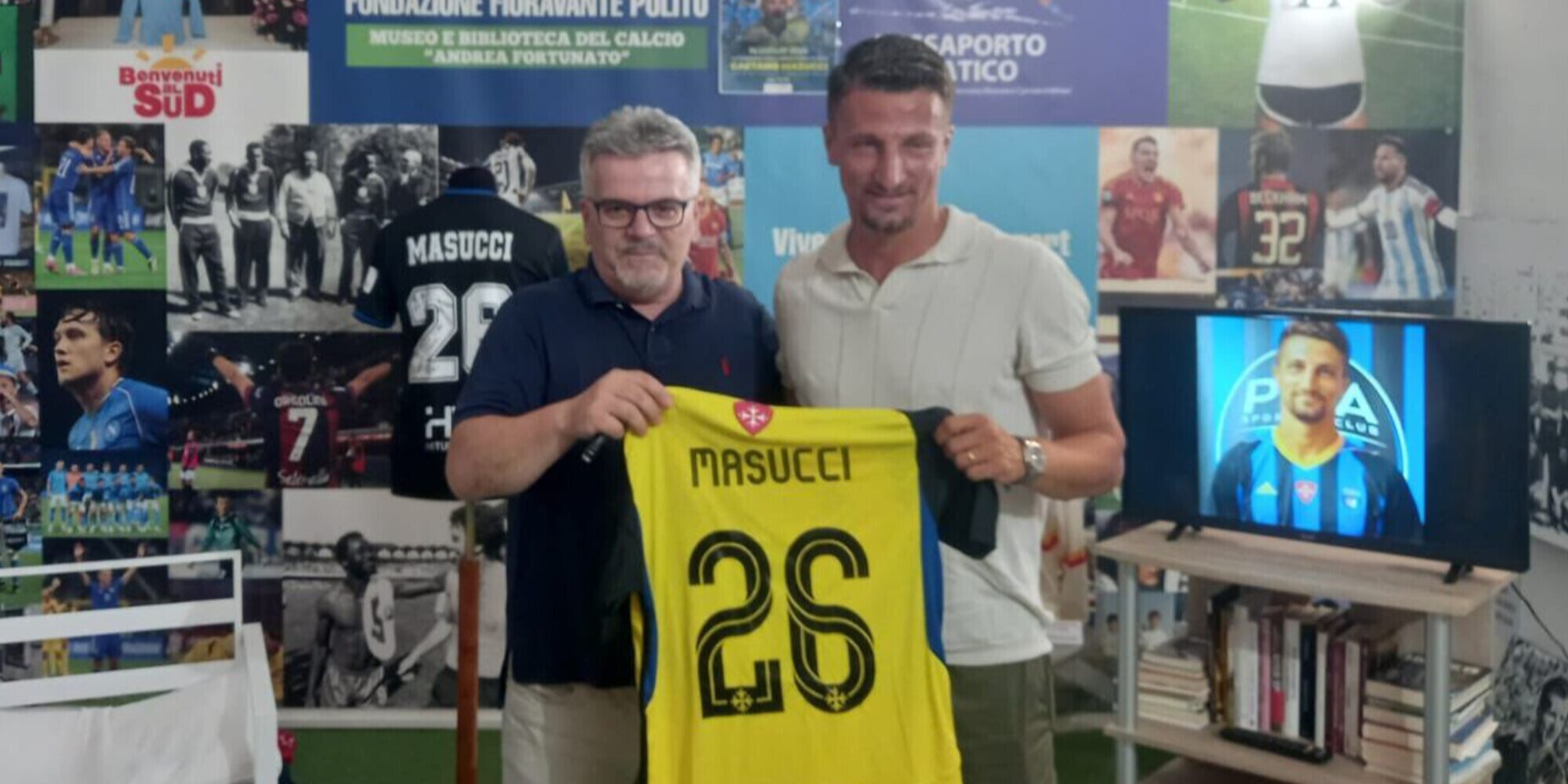 Gaetano Masucci, ancora un gol per il passaporto ematico