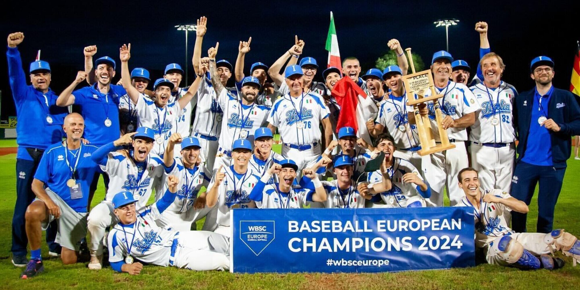 U18 Baseball: Italia Campione d'Europa con i piemontesi Resca e Costa