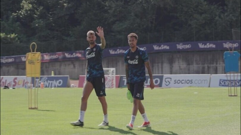 Napoli, Politano gol in allenamento: l'attaccante è scatenato