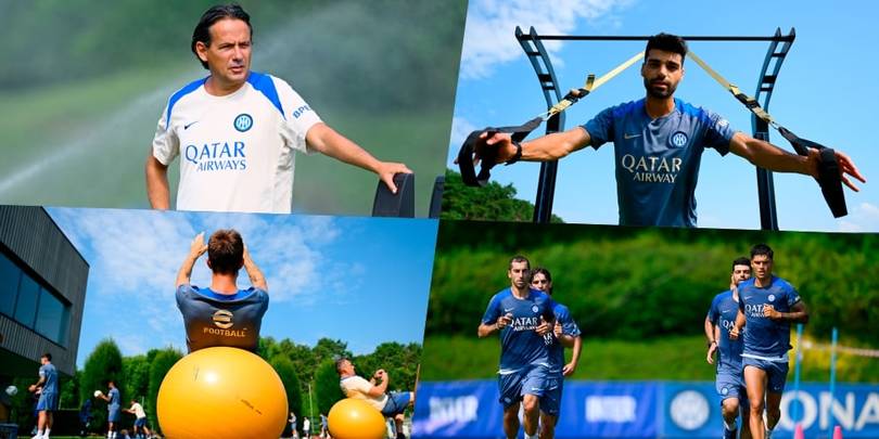 Inzaghi osserva, l'Inter spinge: allenamento in vista del Lugano