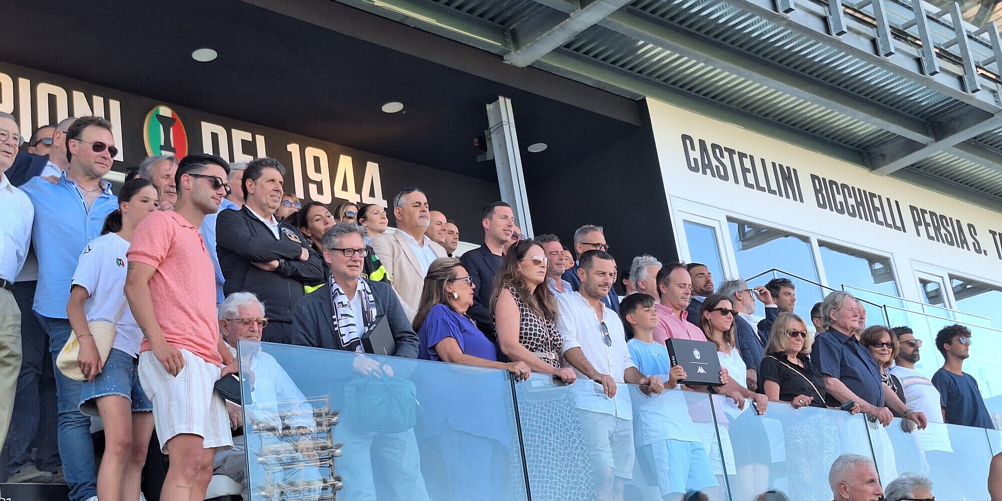 Spezia: in ricordo del '44 la tribuna del Picco tutta dedicata