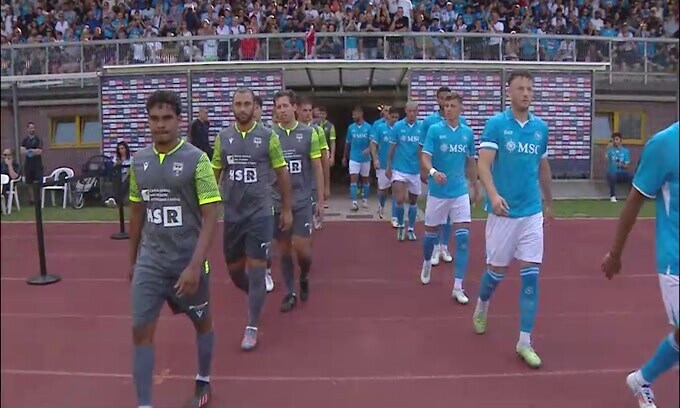 Amichevole, il Napoli supera 4-0 l'Anaune nella prima di Conte