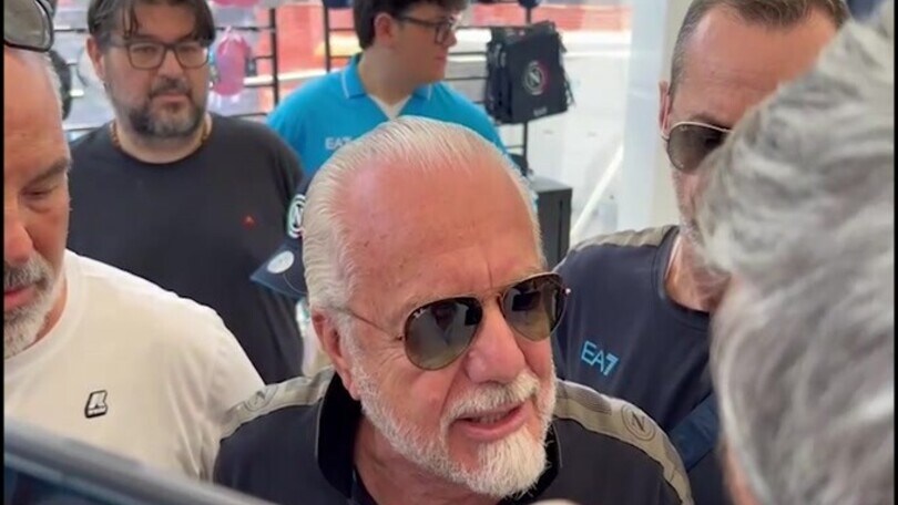 De Laurentiis: "Non c'è nulla di scritto nel calcio"