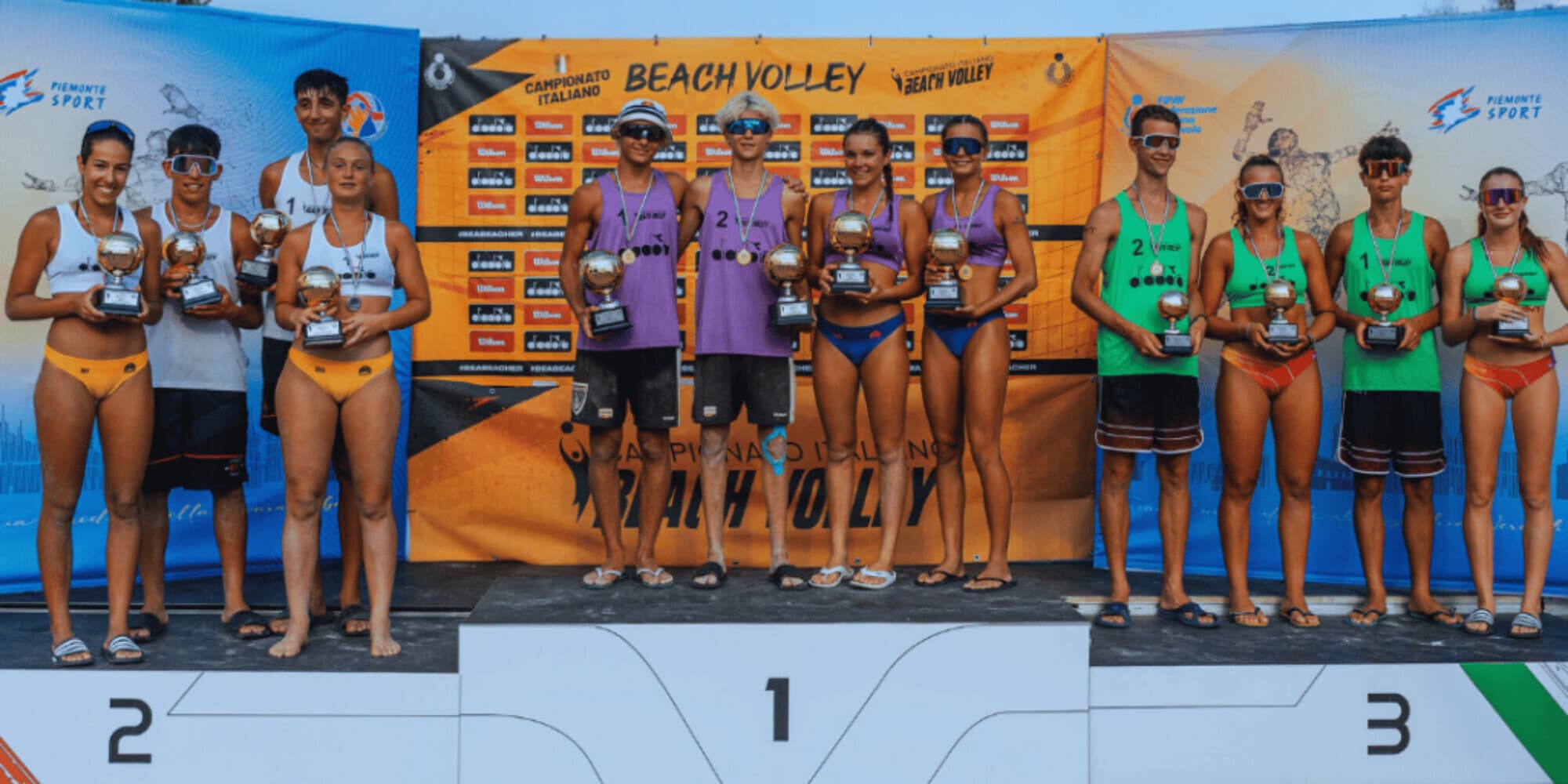 Campionato Italiano Assoluto di Beach Volley U14 e U18 a Beinasco: tutti i risultati